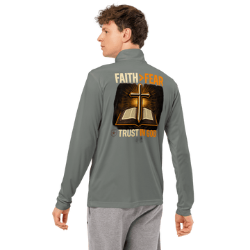 Trust in God Christian long sleeve tee – Forged By Faith Supply Co mens faith based apparel